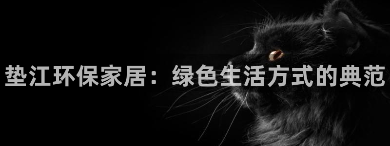 杏宇官网游戏：垫江环保家居：绿色生活方式的典范